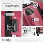 Voir la diapositive 5 : tectake Ensemble de 3 valises 3 pièces en ABS robuste, balance à bagages et étiquette rouge bordeaux