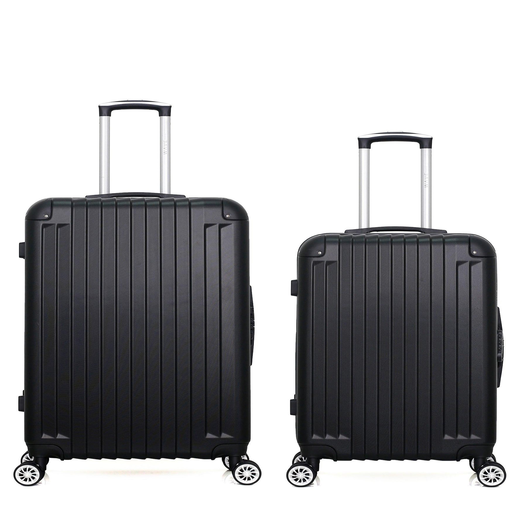 WAVE PARIS Wave paris - lot de 2 - valise grand format et valise weekend tage