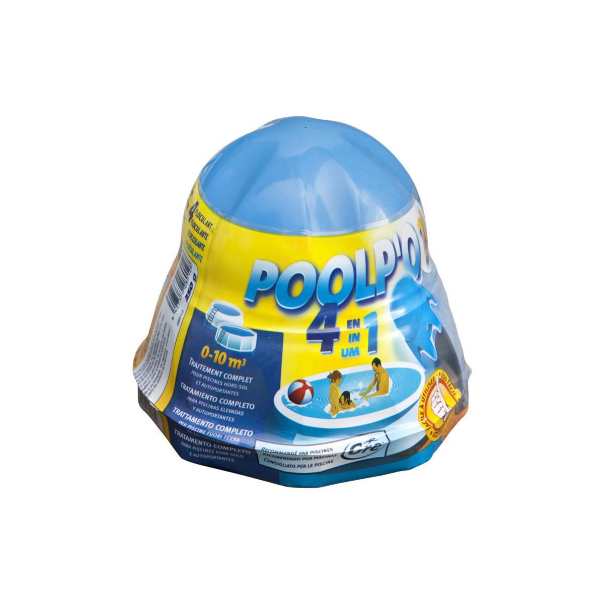 GRE Traitement complet Poolp'O pour piscine jusqu'à 10 m³ - Gré