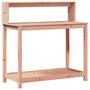 Voir la diapositive 2 : VIDAXL Table de rempotage avec etageres bois massif de douglas