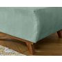 Voir la diapositive 3 : BEST MOBILIER Cristal - pouf modulable - 65 cm - en velours texturé