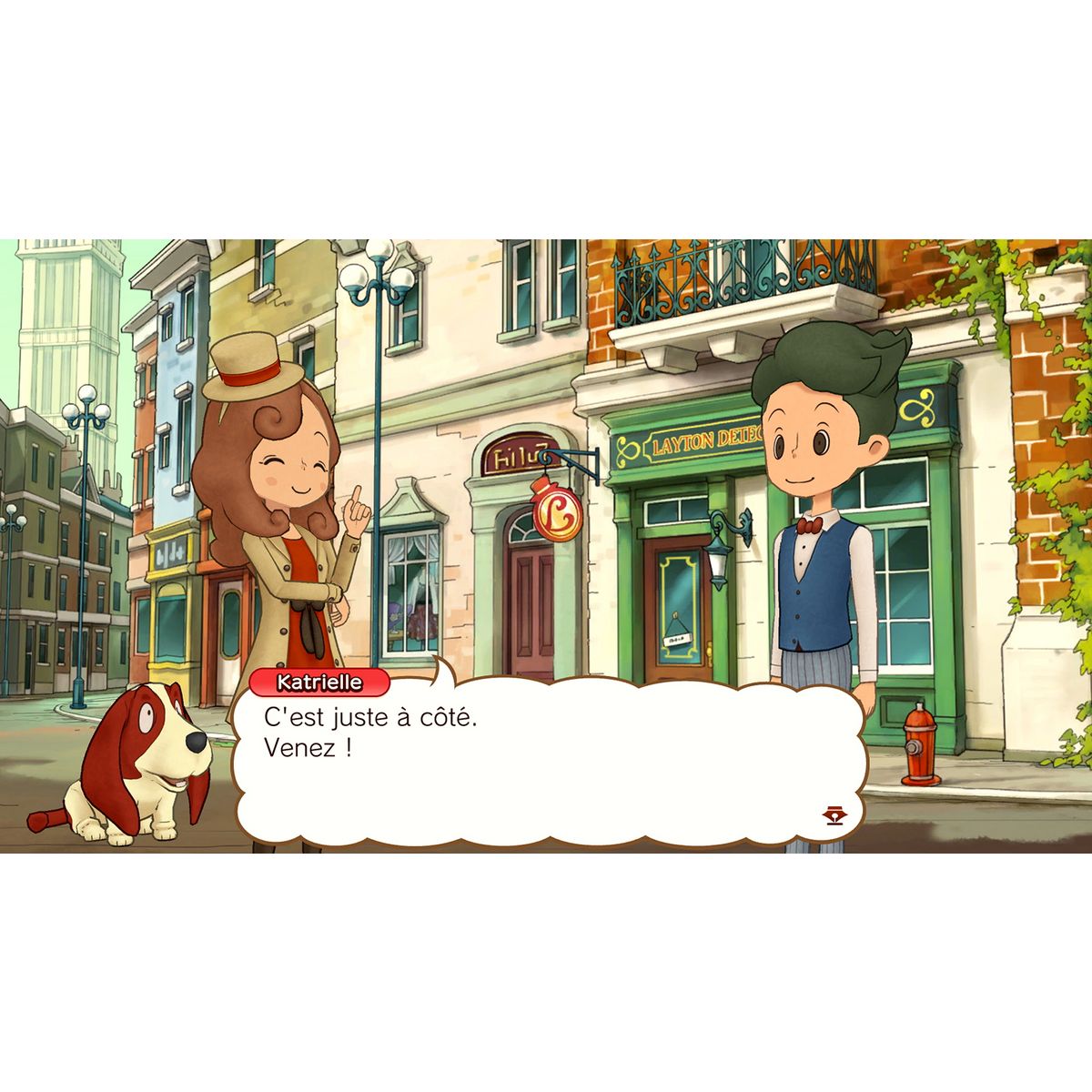 NINTENDO L'aventure Layton Katrielle et la Conspiration des Millionnaires Nintendo Switch