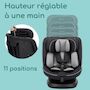 Voir la diapositive 4 : SAFETY 1ST Siege Auto SAFETY 1ST  Cosmo I-Safe I-Size, De 0 a 12 ans, 40 - 150 cm, Installation facile de la ceinture, Rotation a 360°, Bla