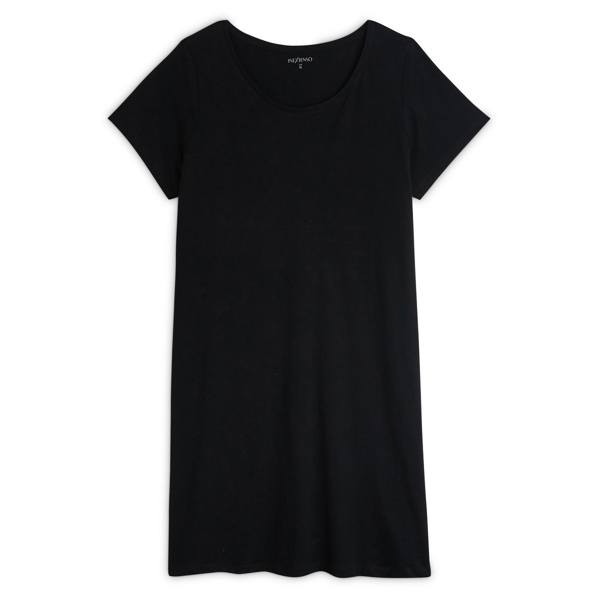 INEXTENSO Robe t-shirt noire femme