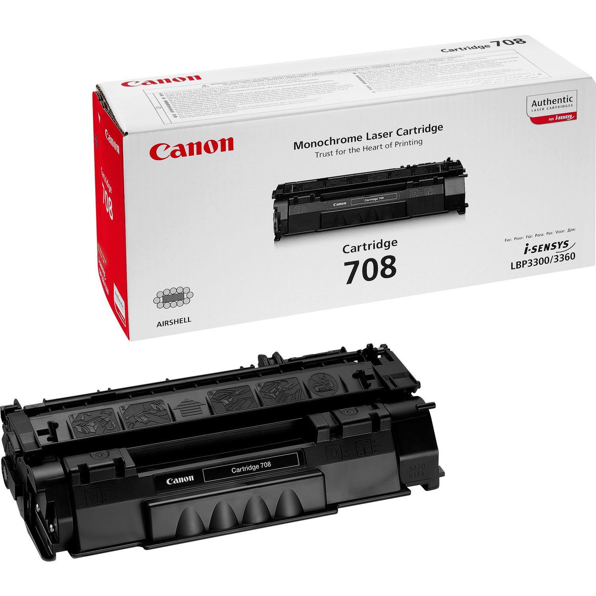 Voir la diapositive 2 : Canon Canon 708 Cartouche de toner 1 pièce(s) Original Noir