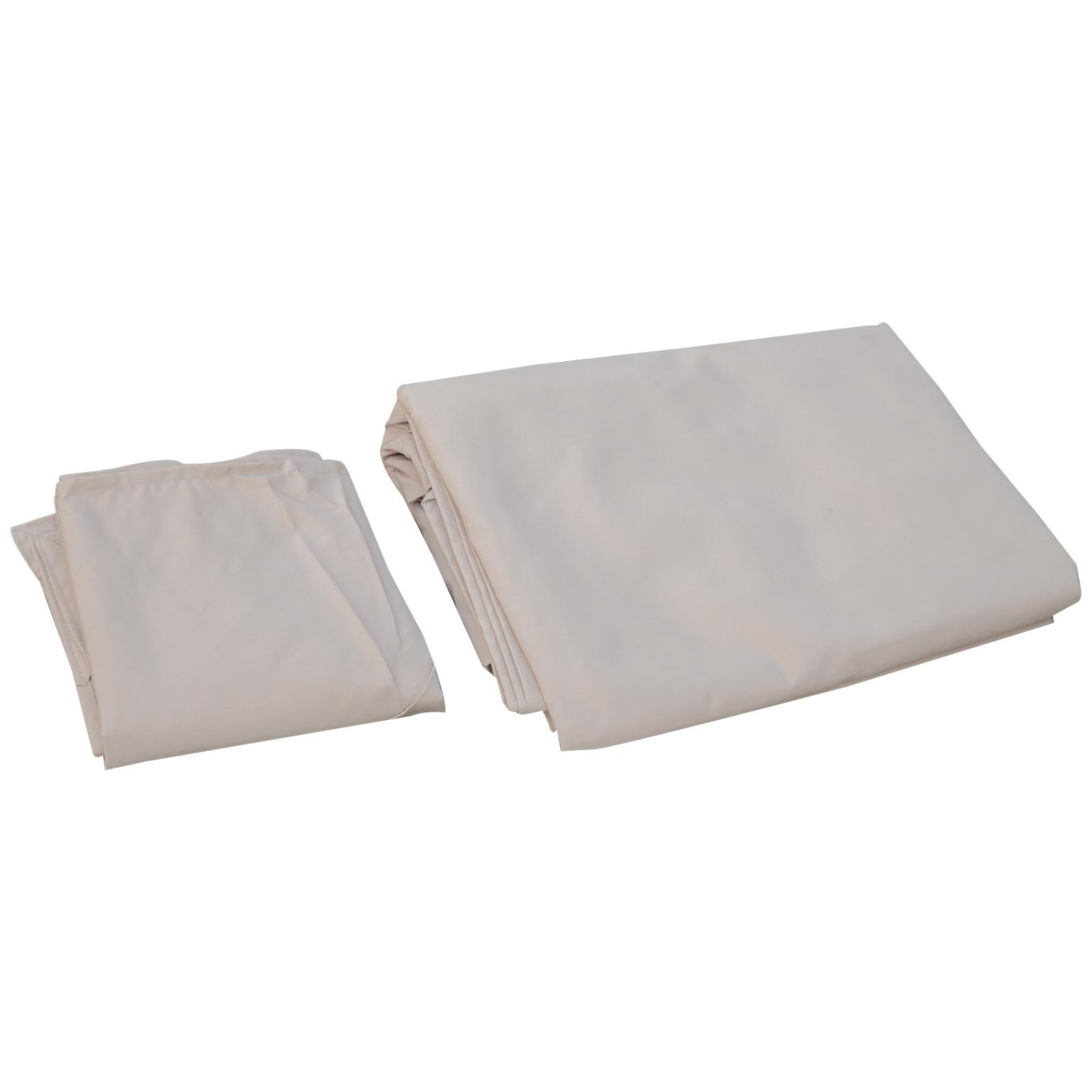 Voir la diapositive 6 : OUTSUNNY Toile de rechange pour pavillon tonnelle tente 3 x 4 m polyester haute densité 180 g/m² beige