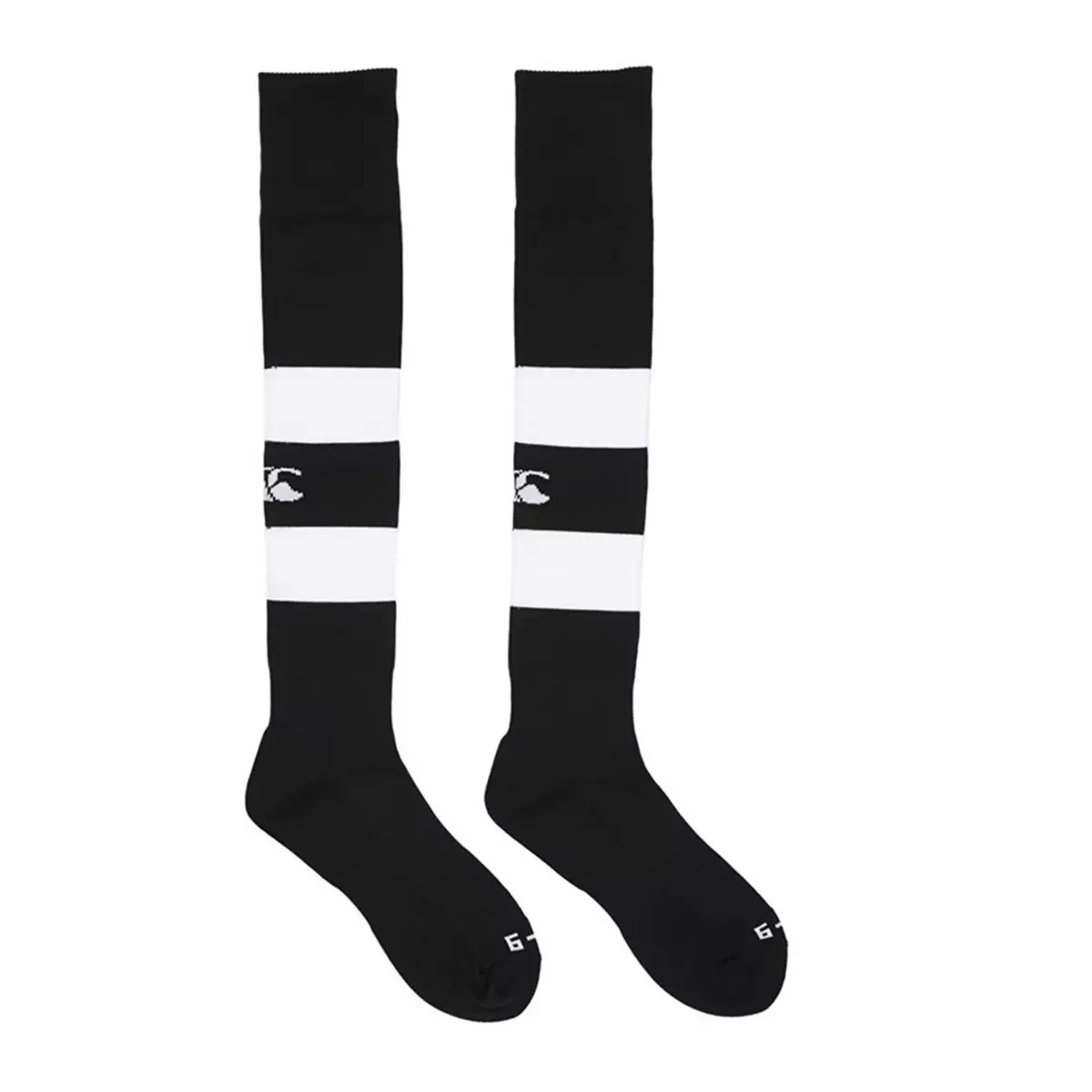 CANTERBURY Chaussettes Rugby Noires Canterbury Hooped