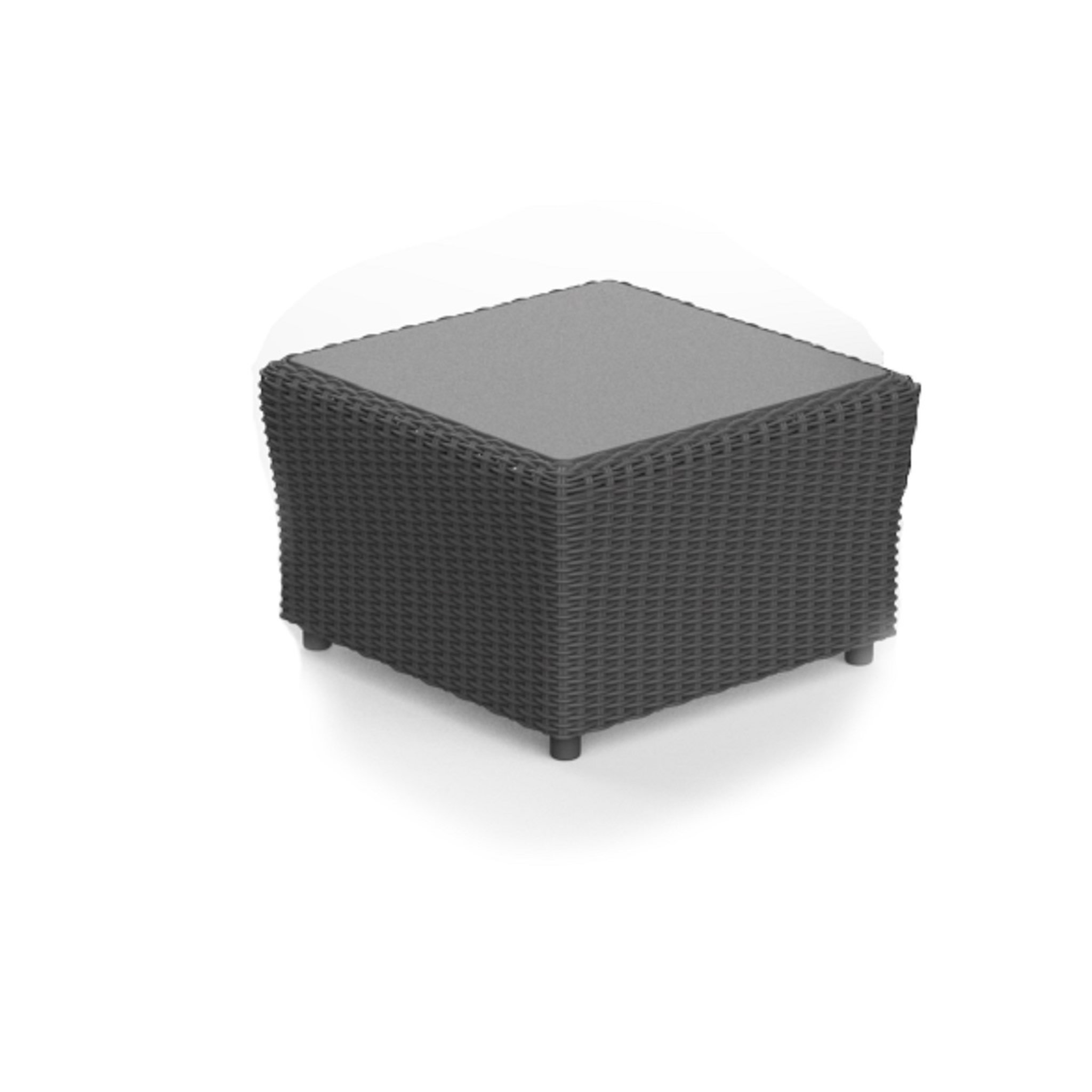 Voir la diapositive 4 : Salon bas de jardin anthracite NOVA