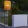 Voir la diapositive 4 : Lumisky Lampadaire sans fil STANLEY Beige Poly rotin H150cm