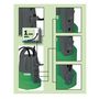 Voir la diapositive 2 : Ribimex Pompe vide-cave serpillère eaux claires 400w - PRPVC401SP