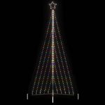 VIDAXL Guirlande de sapin de Noël 570 LED colorées 399 cm