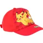  Casquette Pokemon Pikachu Evoli rouge enfant