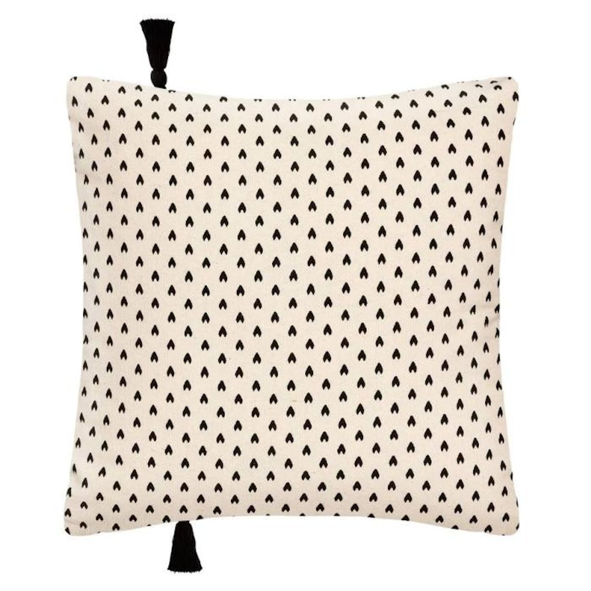 ATMOSPHERA Housse de Coussin Déco  Corde  40x40cm Ivoire