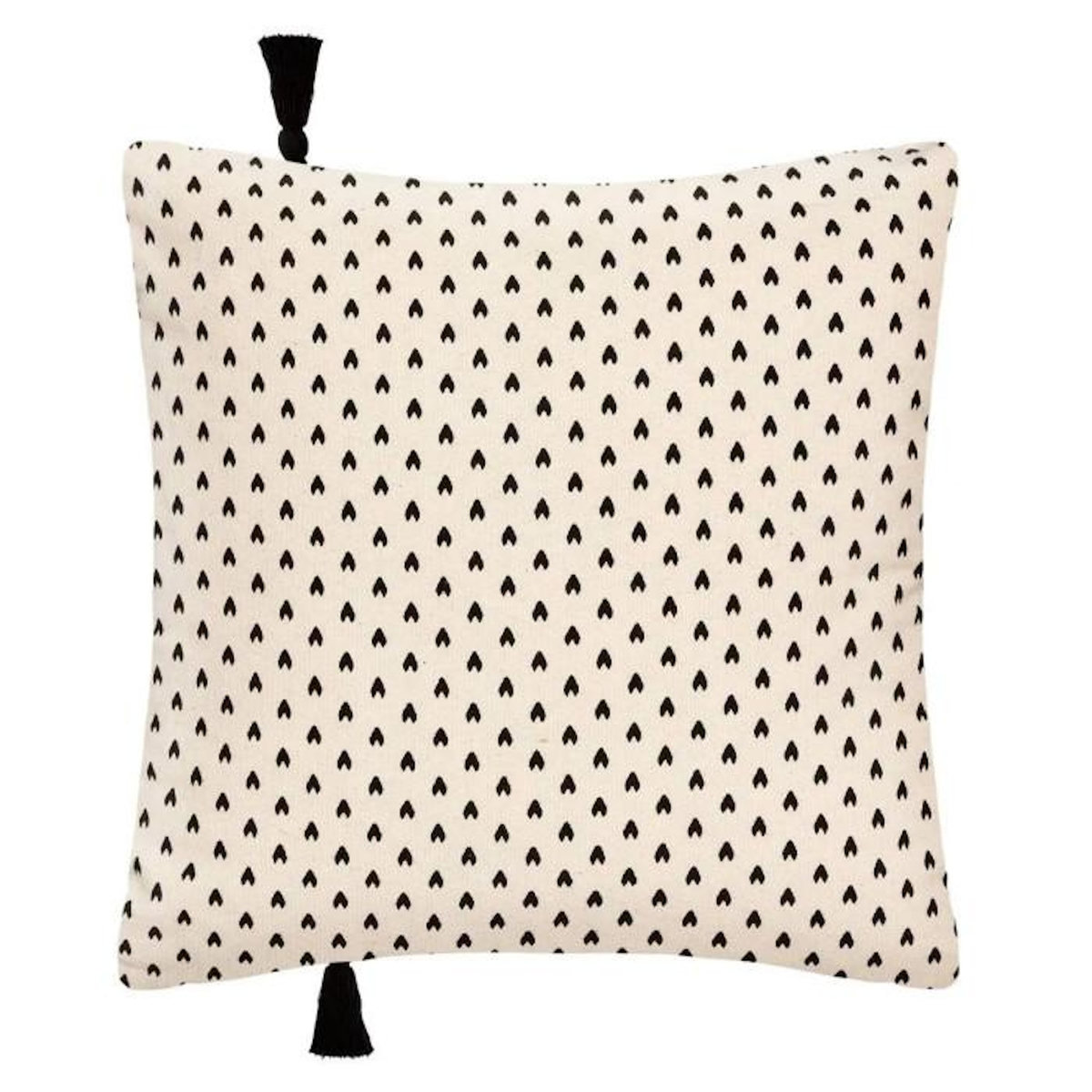 ATMOSPHERA Housse de Coussin Déco  Corde  40x40cm Ivoire