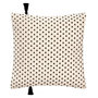 Voir la diapositive 2 : ATMOSPHERA Housse de Coussin Déco  Corde  40x40cm Ivoire