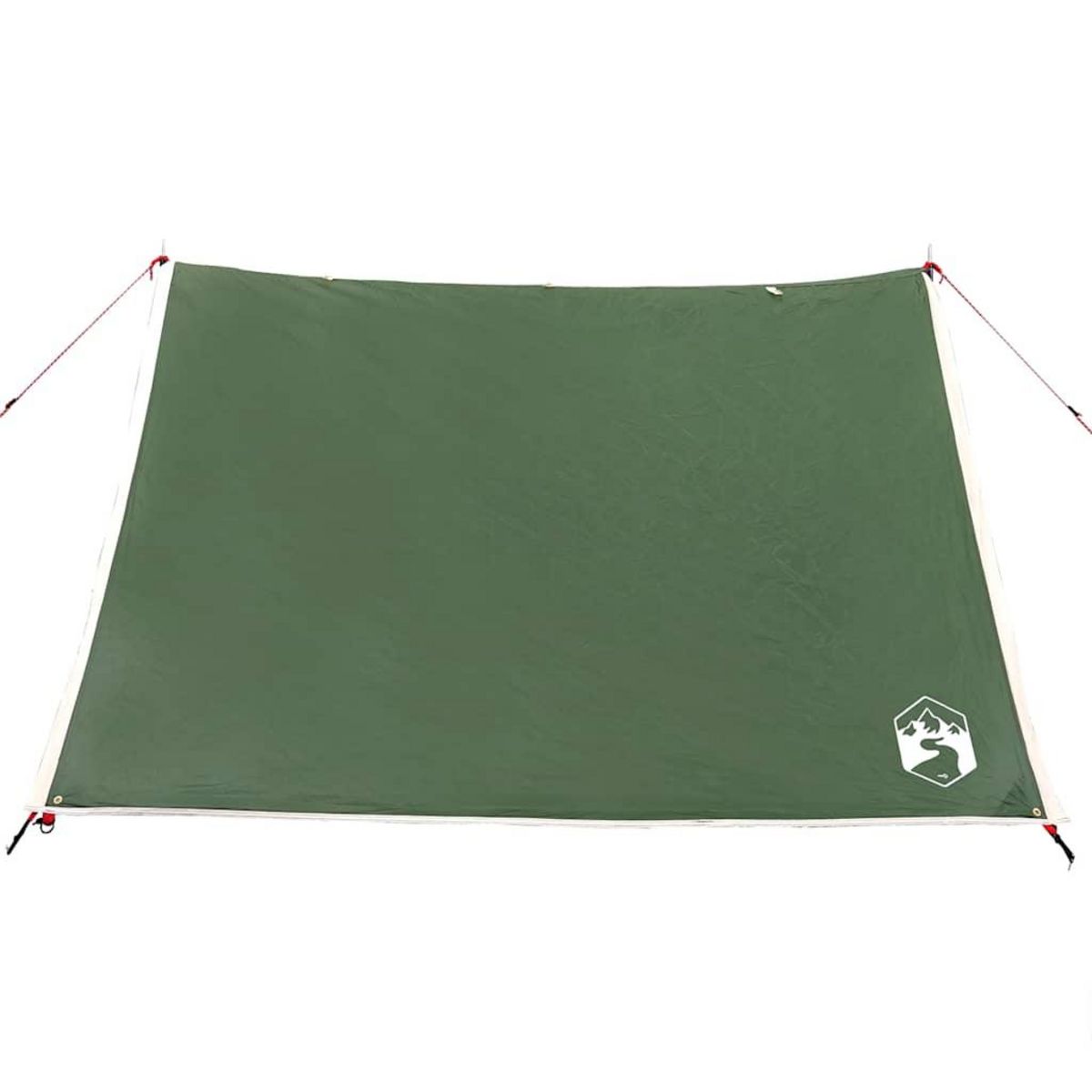 VIDAXL Tente de camping 2 personnes vert impermeable