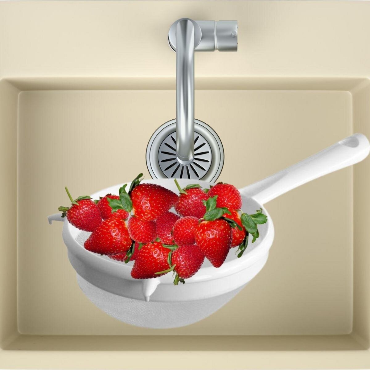 Fackelmann Ensemble de 2 Passoires en plastique 17 cm de diamètre Fackelmann Arcadalina