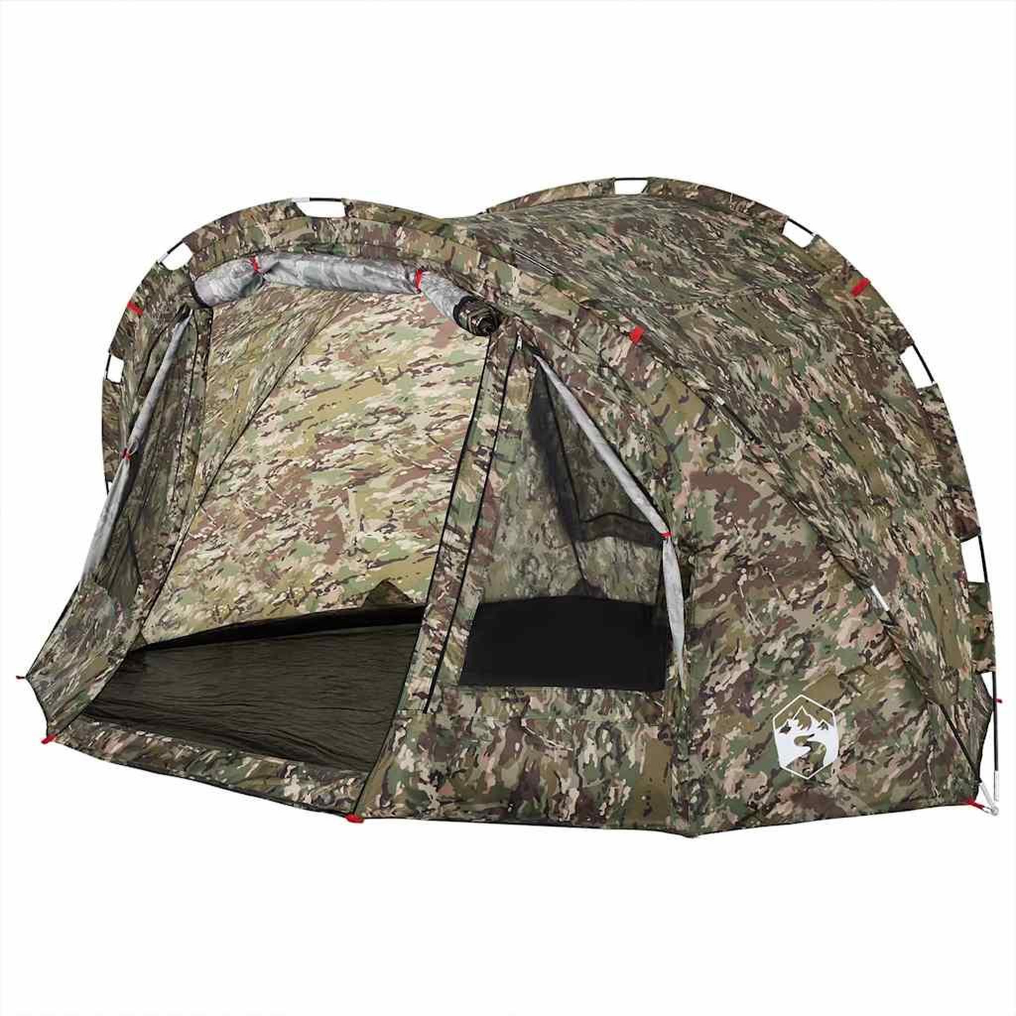 Voir la diapositive 5 : VIDAXL Tente de peche 4 personnes camouflage impermeable