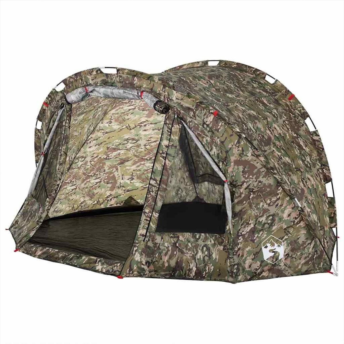 VIDAXL Tente de peche 4 personnes camouflage impermeable