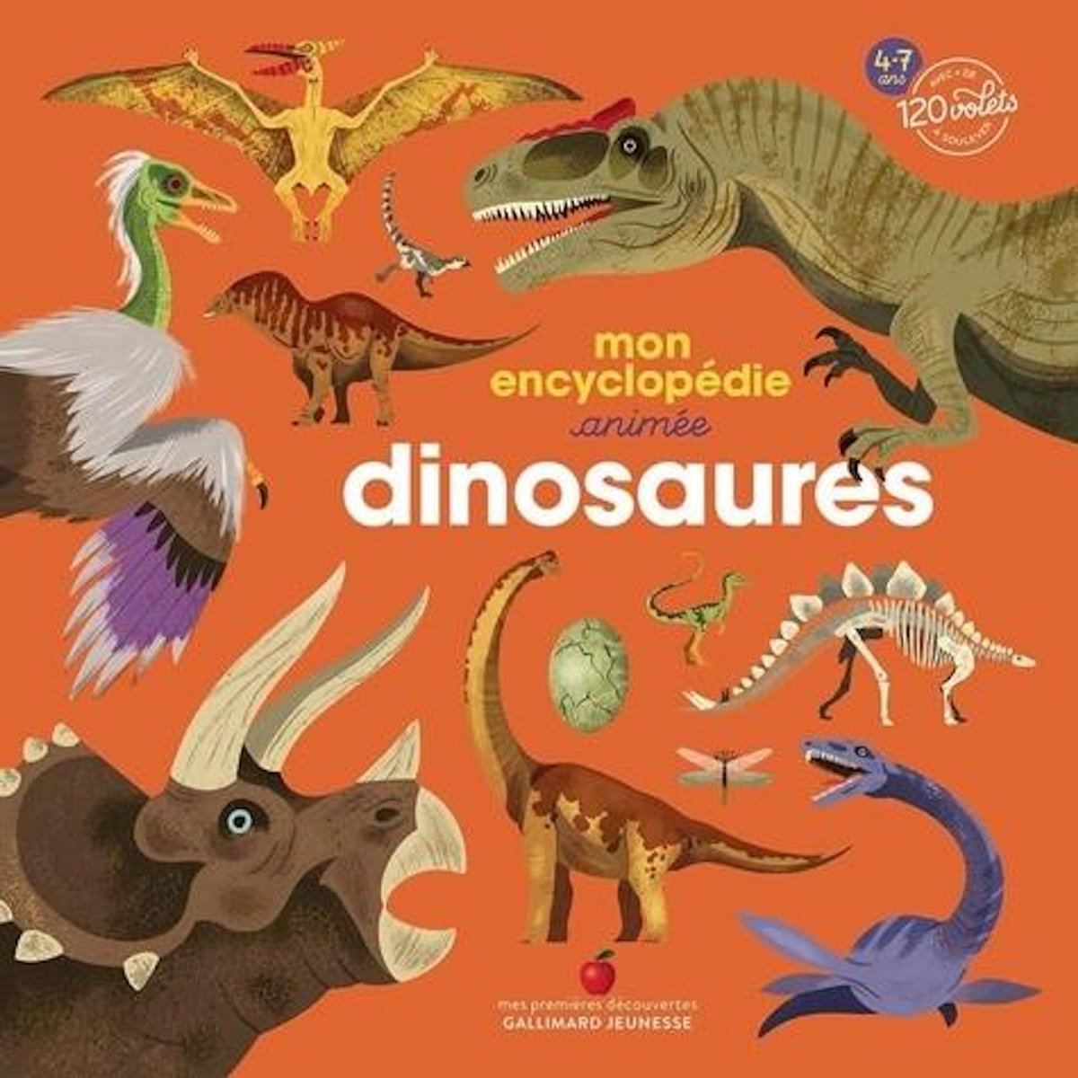 MON ENCYCLOPEDIE ANIMEE DINOSAURES, Kecir-Lepetit Emmanuelle