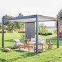 Voir la diapositive 2 : SWEEEK Triomphe persienne verticale pour pergola 3m. aluminium. panneau brise vue. anthracite