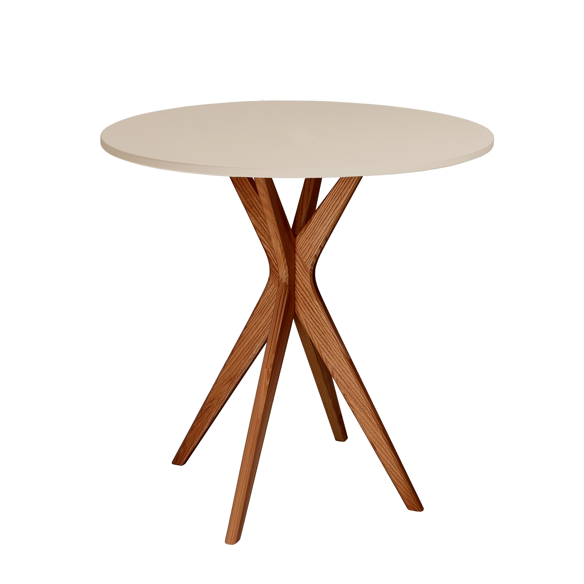 Voir la diapositive 1 : RAGABA Jubi Table à manger ronde | Pied en frêne