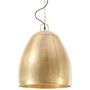 Voir la diapositive 2 : VIDAXL Lampe suspendue industrielle 25 W Laiton Rond 42 cm E27