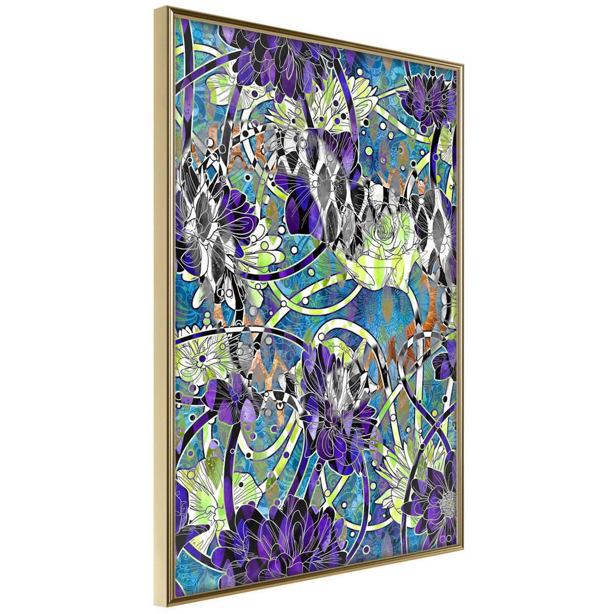 Paris Prix Affiche Murale Encadrée  Modern Arabesque