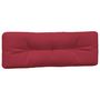 Voir la diapositive 4 : VIDAXL Coussins de palette lot de 5 rouge bordeaux tissu
