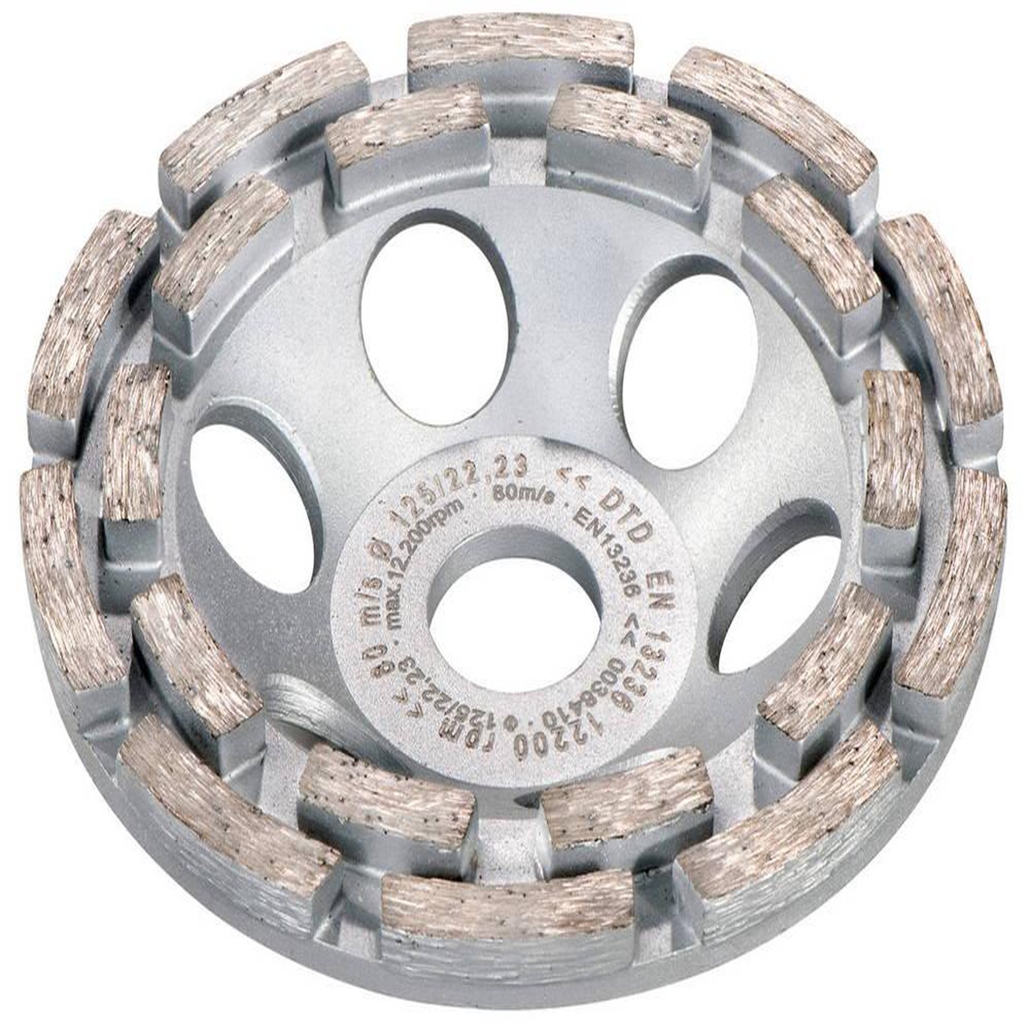 METABO SAS Meule boisseau diamantée 125 mm Béton classic pour ponceuse béton