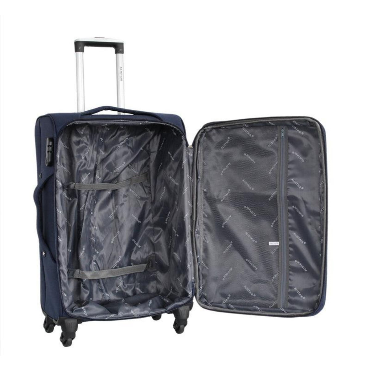 Alistair Valise taille moyenne Alistair - Collection Plume 2.0 - 4 roues - Toile souple