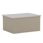 Paris Prix Table Basse Nervurée  Lenox  80cm Beige