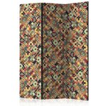 Paris Prix Paravent 3 Volets  Rainbow Mosaic  135x172cm