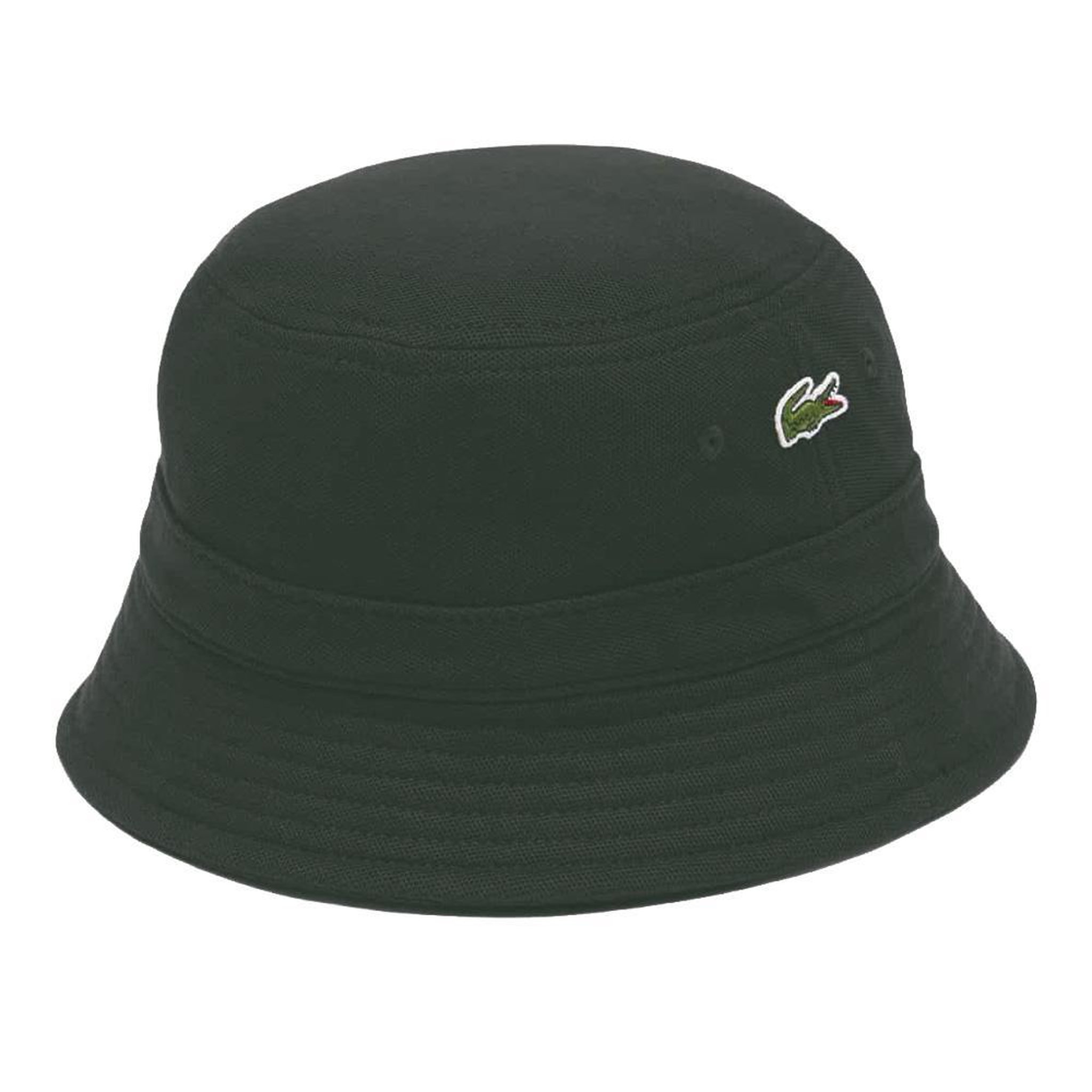 Voir la diapositive 2 : Lacoste Bob Kaki Mixte Lacoste Picquet Buket Hat