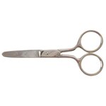 FAITHFULL Ciseaux de poche à bouts ronds 100 mm