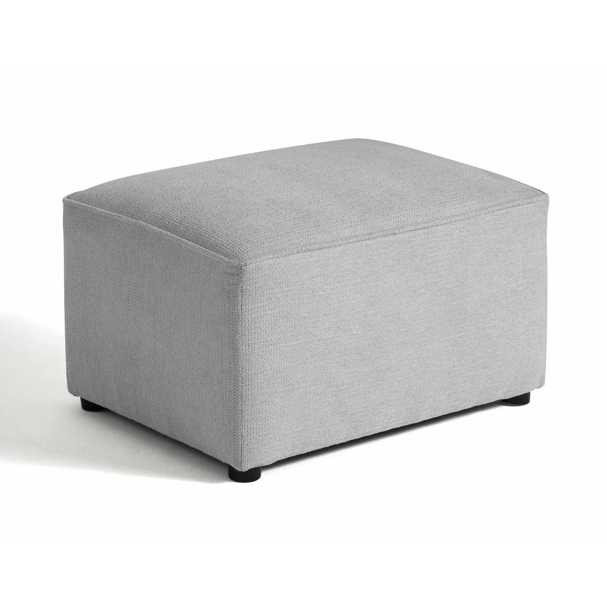 BEST MOBILIER Canopy - pouf - en tissu texturé