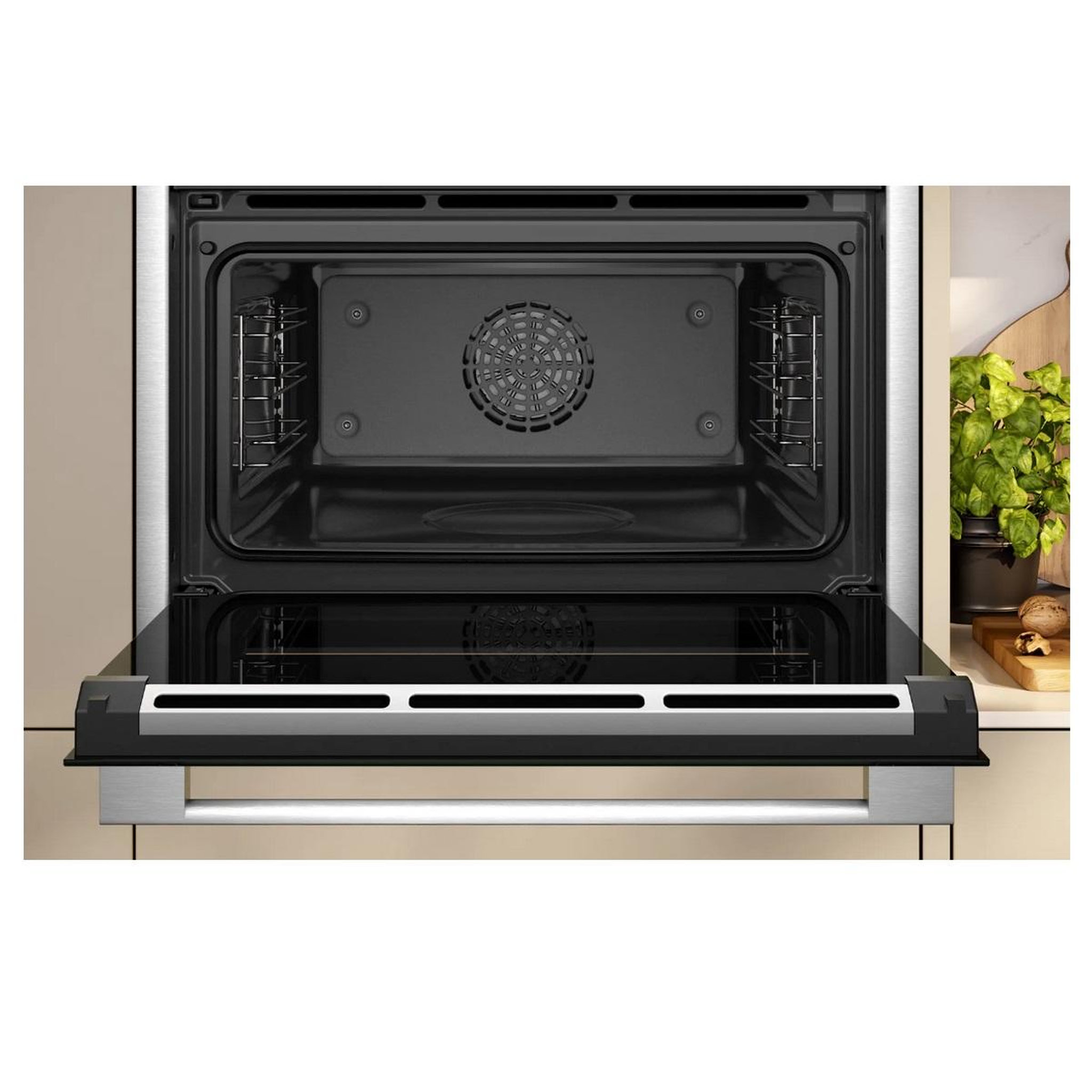Voir la diapositive 3 : Neff Four intégrable combi vapeur 47l 60cm a+ ecoclean noir - c24fs31n0