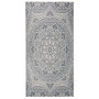 Voir la diapositive 1 : VIDAXL Tapis a tissage plat d'exterieur 100x200 cm Motif bleu