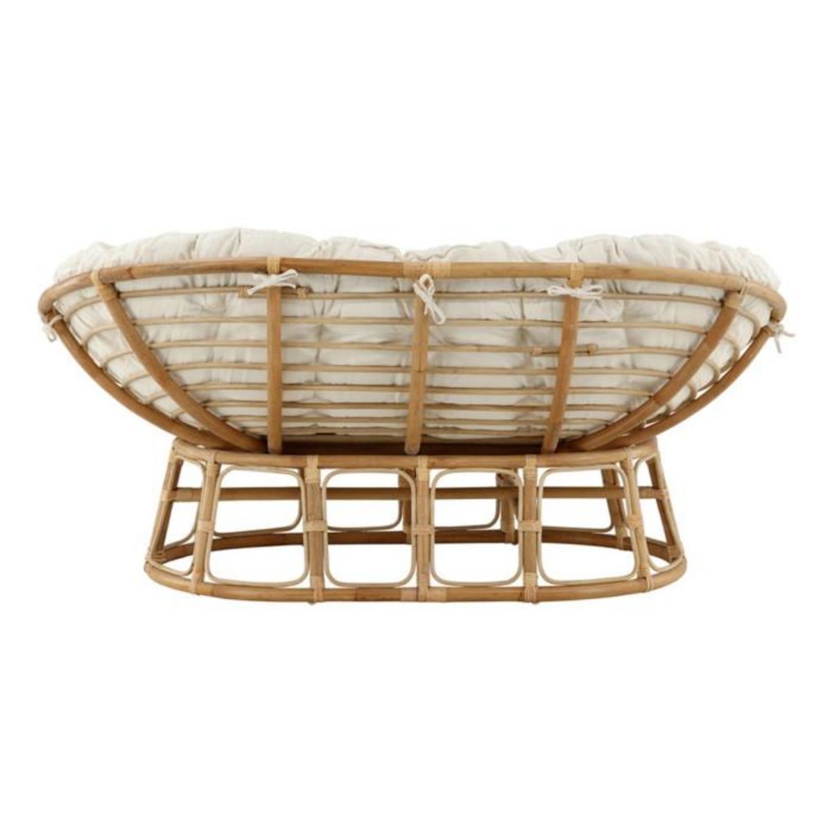 Paris Prix Canapé de Jardin en Rotin  Mamasan  165cm Naturel