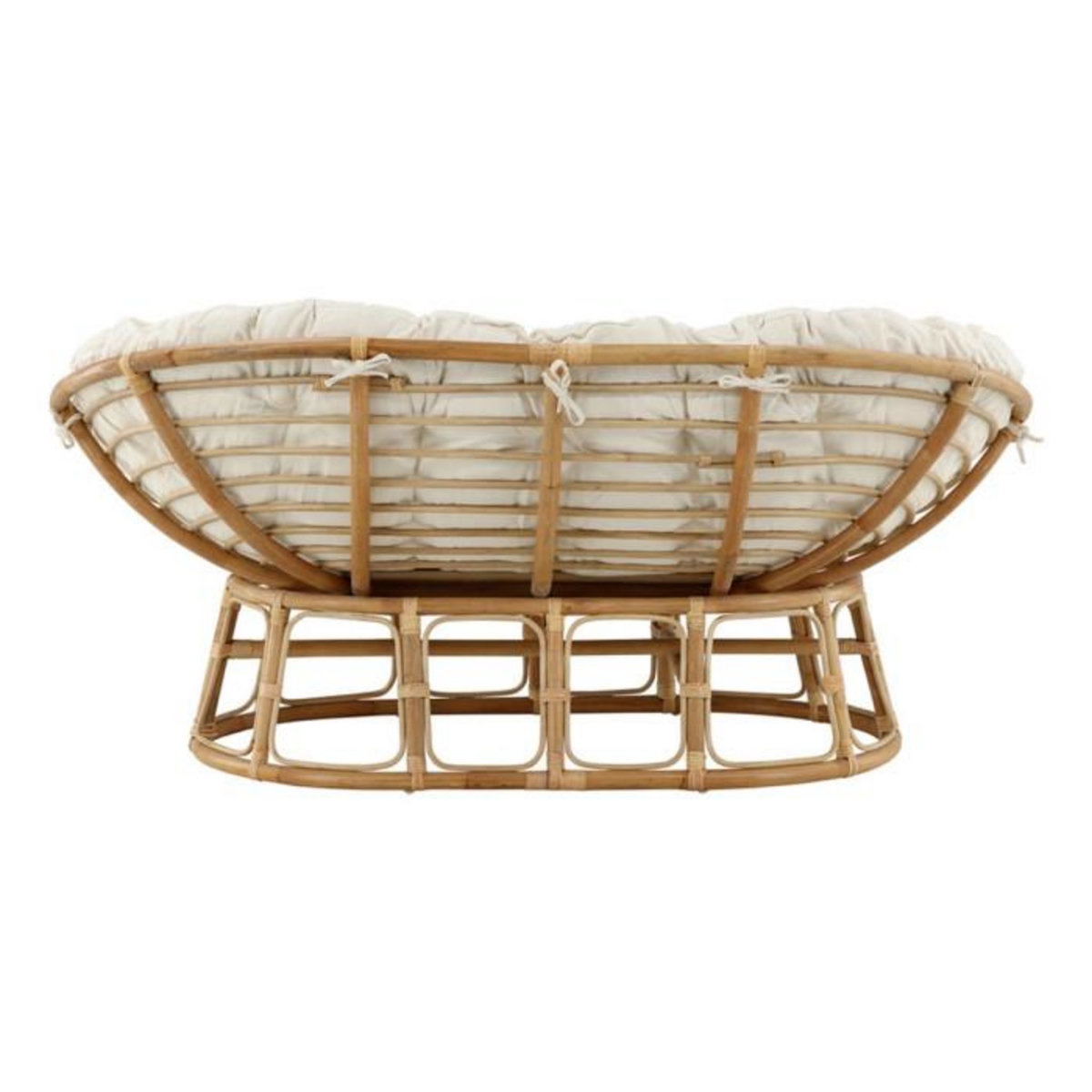 Paris Prix Canapé de Jardin en Rotin  Mamasan  165cm Naturel