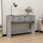 Voir la diapositive 3 : VIDAXL Table console Sonoma gris 100x39x75 cm Bois d'ingenierie