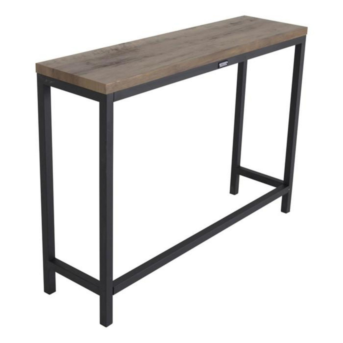 Paris Prix Console Design  Rise  110cm Naturel & Noir