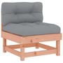 Voir la diapositive 4 : VIDAXL Salon de jardin 5 pcs avec coussins bois massif douglas