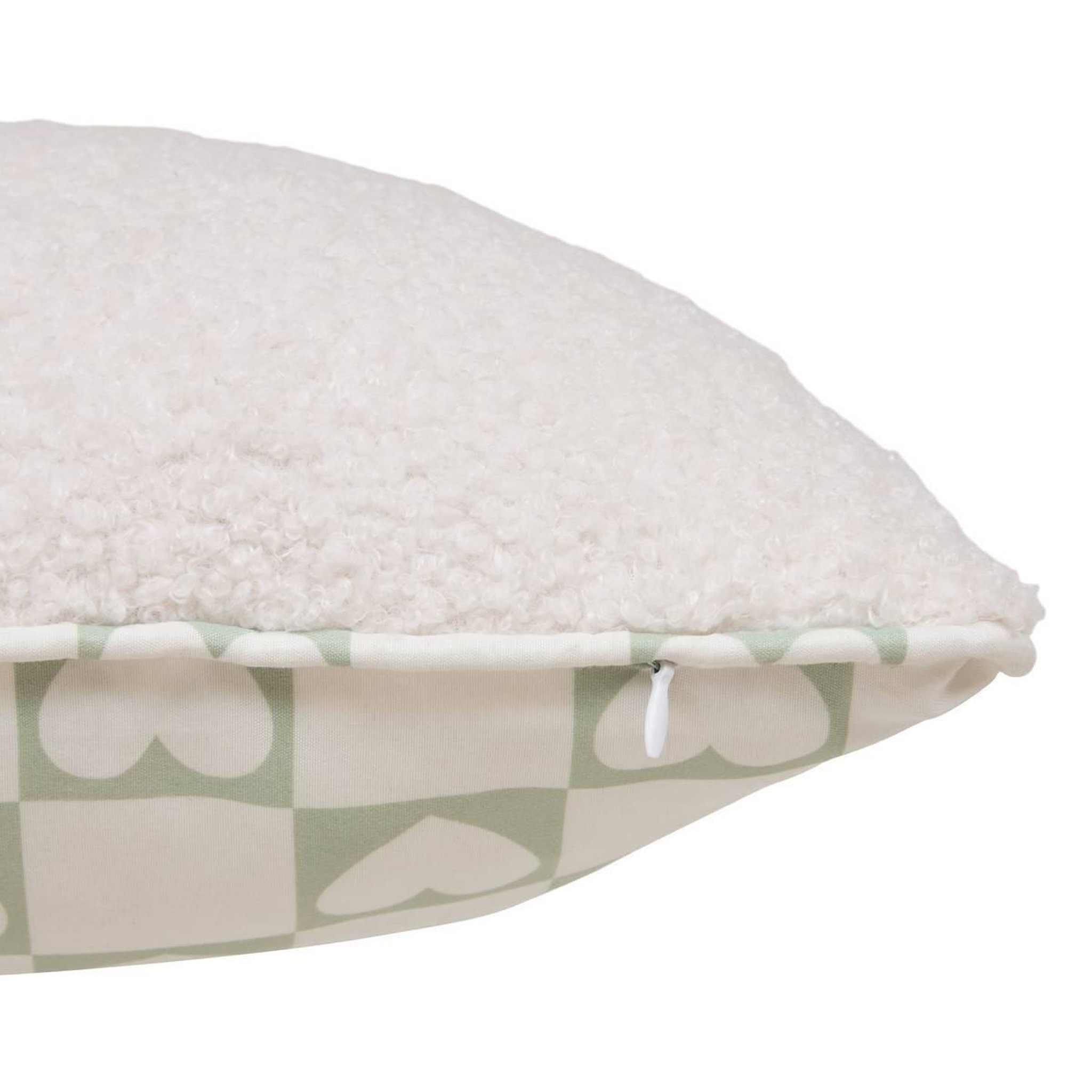 Voir la diapositive 3 : Atmosphera Kids Coussin déco enfant bouclette  jaiko  38x58cm vert