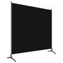 Voir la diapositive 2 : VIDAXL Cloison de separation noir 175x180 cm tissu