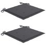 Voir la diapositive 4 : VIDAXL Chaises pliables d'exterieur lot de 2 et coussins Bois d'acacia