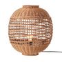 Voir la diapositive 1 : Lumisky Lampe de table intérieur ESMA Beige Rotin H42CM