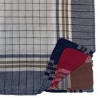 ATELIER DU COTON Lot de 6 mouchoirs homme Joseph 40x40 cm 100% coton