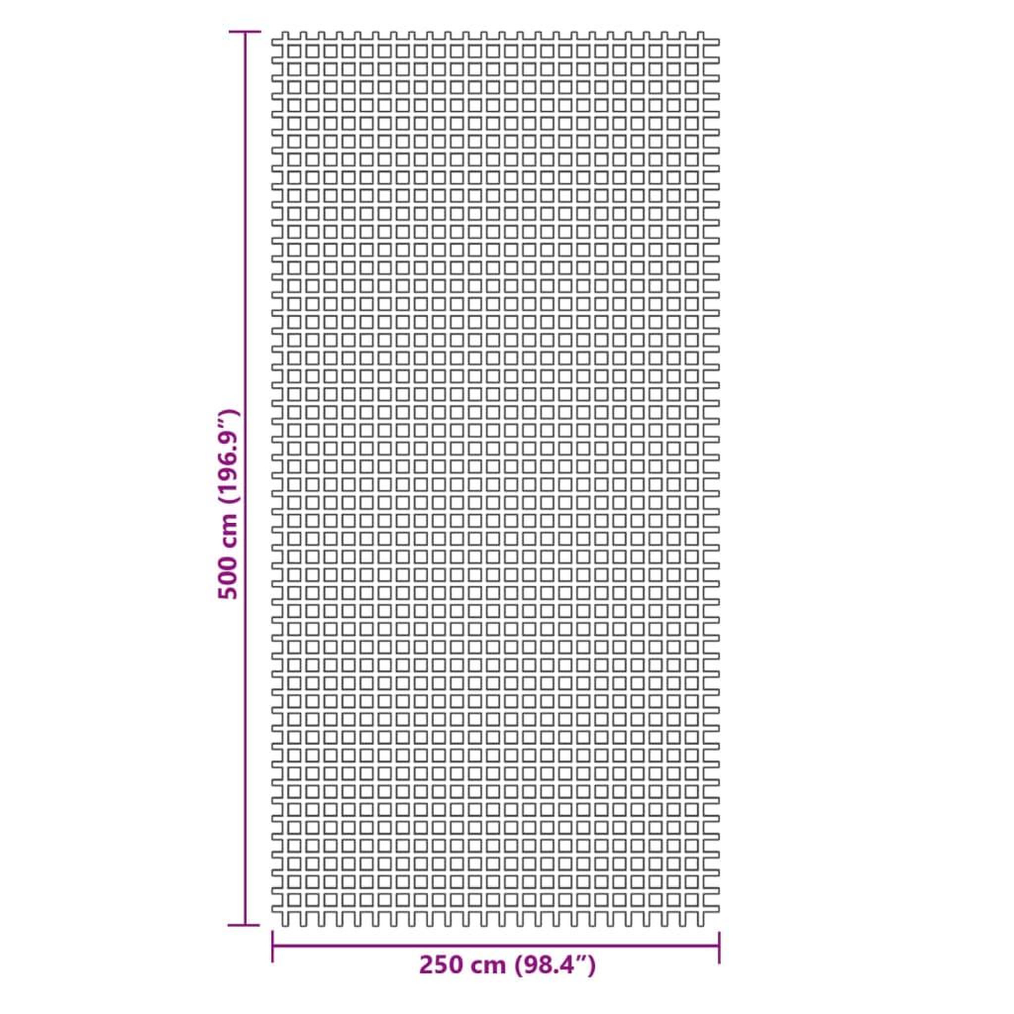 Voir la diapositive 6 : VIDAXL Tapis de tente vert 5x2,5 m