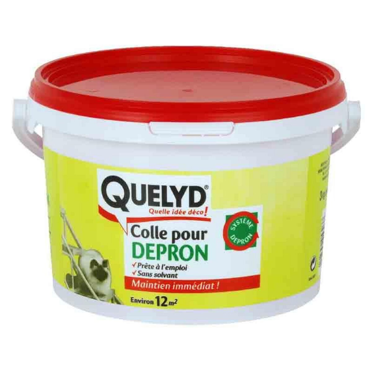 QUELYD Colle pour isolant Dépron 3 Kg